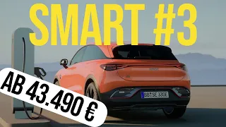 🔋 smart #3: die Preise und Ausstattungen des SUV-Coupé - Autophorie