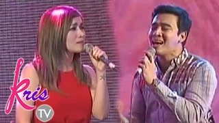 Erik and Angeline sing "Forever" on Kris TV