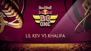 Lil Kev vs Khalifa - 1/4 Final - Red Bull BC One France Cypher 2015 by OckeFilms