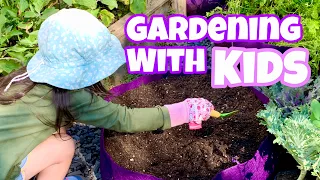 Gardening With Kids | Dinosaur Garden | Teaching Children The Joy Of Gardening
