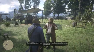 RDR2 - Bill Confronts Arthur About Hanging Out At The Aberdeen Pig Farm