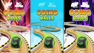 Going Balls Game -  All Levels New Update Gameplay  || Super SpeedRun