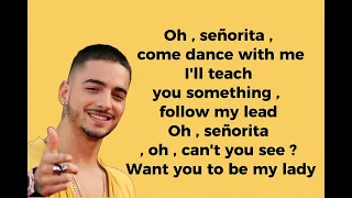 Little mix feat. Maluma-Senorita (lyric video)