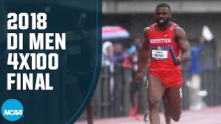 Men's 4x100m - 2018 NCAA track and field championship