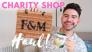 CHARITY SHOP HAUL, COME THRIFTING WITH ME, VINTED BARGAINS & HOME UPDATES! MR CARRINGTON