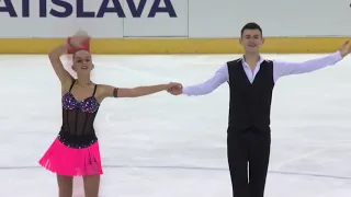 Cherniavska Anna/Horovyi Volodymyr Ukraine | ISU Гран При (юниоры) 2018 | Танцы на льду Произв танец