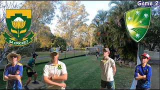 South Africa VS Australia | Game 2 | Backyard Cricket 2023