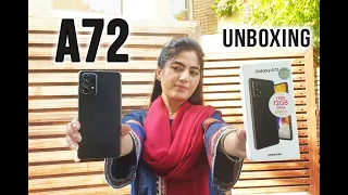 Samsung Galaxy A72 Unboxing...Awesome in A series