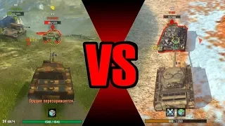 Противостояние подписчиков: Т-44-100 vs AMX CDC [WoT Blitz]