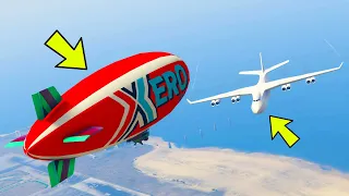 GTA 5 ONLINE 🐷 BLIMP VS CARGOPLANE !!! 🐷FTF🐷 DAJE !!!