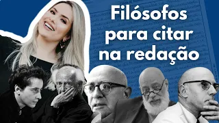 O que citar na redação | filósofos e citações para a redação