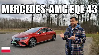 Mercedes-AMG EQE 43 4MATIC - jeszcze nie EQXX (PL) - test i jazda próbna