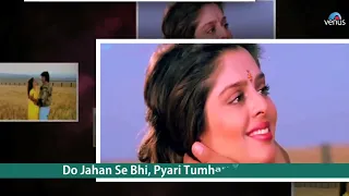 Is jahan ki Nahi Hai Full Song With Lyrics | king uncle movie | Shahrukh khan & Nagma.