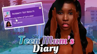 Paternity Test Results Are In, Who Is The Daddy? || Teen Mum's Diary #18 || The Sims 4