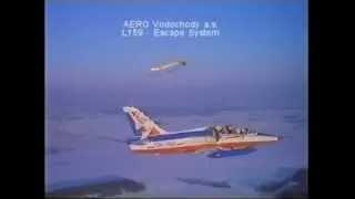 Zkoušky katapultáže z letounu Aero L-159 ALCA