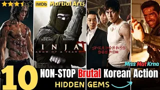Top 10 Korean Brutal Non Stop Action Movies In Hindi Dubbed | Deadly Action Movies In Hindi