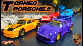 Carreras de Hot Wheels - Torneo Porsche.!!