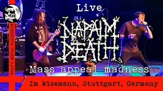 Live NAPALM DEATH (Mass appeal madness) 2020 - Im Wizemann, Stuttgart, Germany, 04 Mar