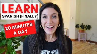 Simple Spanish Study Plan (20-minute daily Spanish learning routine)