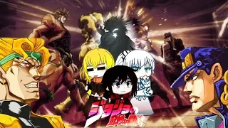 RWBY React to Dio VS Jotaro Jojo's bizarre adventure (Yes, the anime Version of Road roller.)