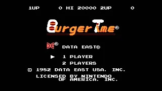 Burger Time NES Level 15