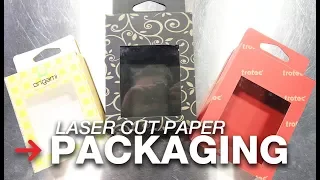 Laser Cut Packaging | Create your own packaging | Laser cut paper
