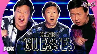 Ken Jeong's Craziest Guesses Of All Time | THE MASKED SINGER