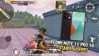 REDMI NOTE 13 PRO 5G PUBG🔥🥵 | TES RENOT 13 PRO 5G FPS TES 2024