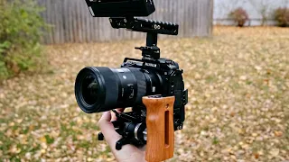 a simple handheld rig for the Fujifilm XH2S || total cost $650