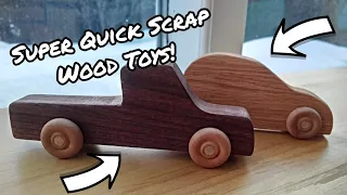 Simple Toy Cars - Beginner woodworking project