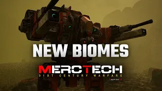 These Biomes are CRAZY! - Mechwarrior 5: Mercenaries MercTech Episode 9