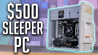 I Built a BUDGET Sleeper Gaming PC! (2023)