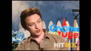 James McAvoy and Emily Blunt Discuss their new film 'Gnomeo and Juliet'