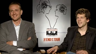 Jason Segel & Jesse Eisenberg Talk The End of the Tour and Method Acting