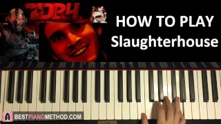 HOW TO PLAY - PewDiePie Evil Piano Song - Slaughterhouse - TDP4 Soundtrack (Piano Tutorial)