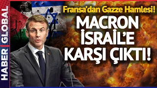 Macron Sıcak Bölgeye Gitti İsrail'e Karşı Hamlesini Yaptı!