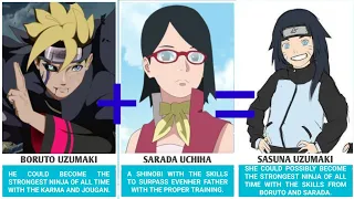 NARUTO AND BORUTO FAMILIES #anime #naruto #boruto #narutosenki #listdata