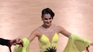 Madis Abel - Aleksandra Galkina EST | Slow Foxtrot | WDSF World Open Standard | PODF 2018