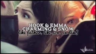 like father, like son [in-law] | hook&emma + charming&snow