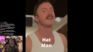 Noble reacts to Hat Man