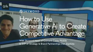 Beyond the Hype: How To Use Generative AI To Create Competitive Advantage