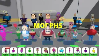 NEW MORPHS in Police Girl, Barry, Betty, Baby Bobby, Evil Grandma, Circus Prison Escape