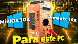El MEJOR Windows PC de Bajos Recursos / MiniOS 10X VS Phoenix 10X