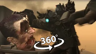 FIND DEAD G-MAN | Skibidi toilet 65 Finding Challenge 360º VR Video