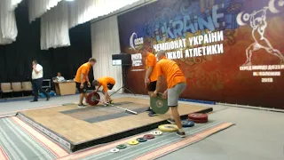 Чемпіонат України з важкої атлетики серед молоді до 23 років 11 серпня