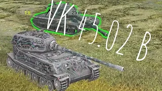 1 Tank, 4 Guns! VK 45.02 B #wotblitz #вотблиц