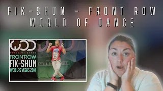 FIRST TIME REACTION| Fik-Shun | Frontrow (World of Dance)