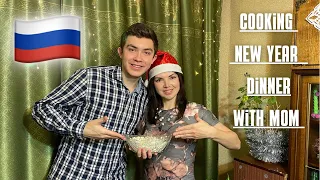 Cooking New Year Dinner with my Russian Mom