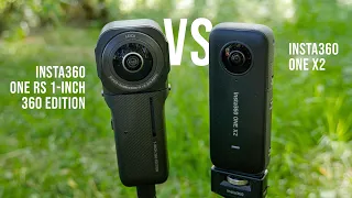 Insta360 ONE RS 1-inch 360 VS Insta360 ONE X2 | video quality comparison