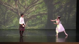 LA SYLPHIDE WITH MARGARITA FERNANDES AND ANTONIO CASALINHO (BOURNONVILLE) STAGED BY MAINA GIELGUD